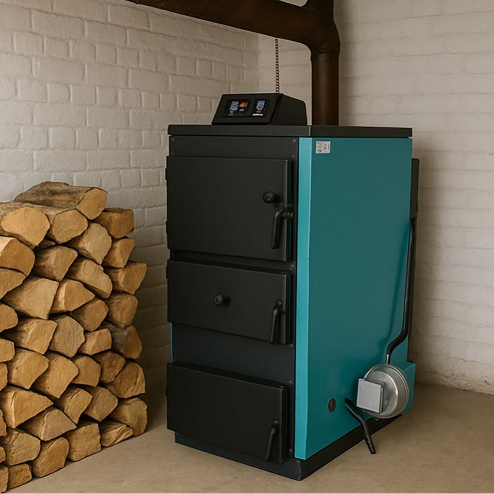 Wood stove furnace Mavil ECO 80, 93 kW
