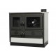 Wood cooker stove with back boiler MBS Thermo MAG Right, 20 kW | Wood Cooker Stoves |  |