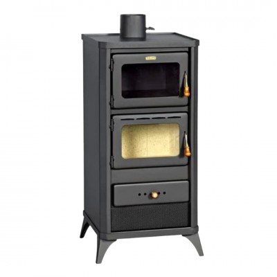 Wood burning stove with oven Prity FM E 12.1kW, Log - Product Comparison