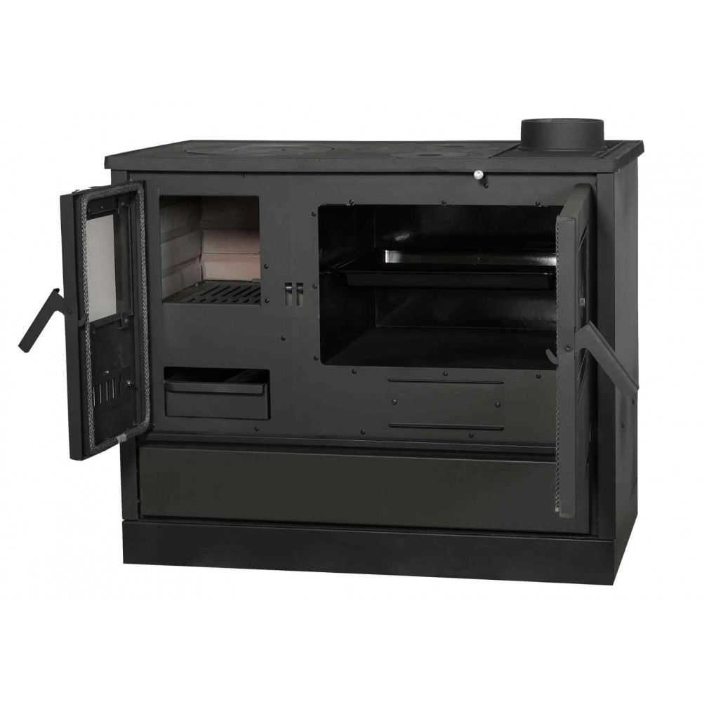 Wood burning cooker with cast iron top Balkan Energy 4020, 7.9kW | Cookers | Wood |