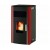 Pellet stove Alfa Plam Luca Red, 8kW