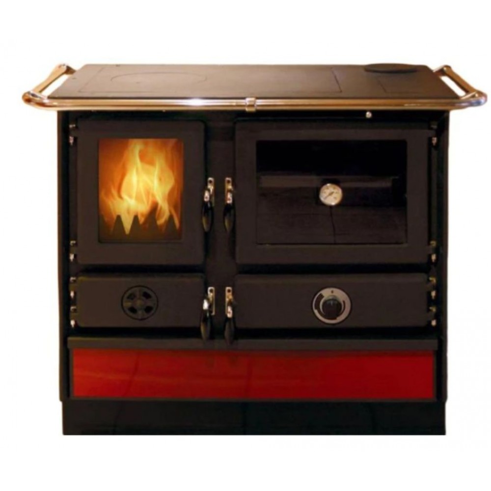 Wood cooker stove with back boiler MBS Thermo MAGNUM Right, 17kW