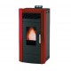 Pellet boiler stove Alfa Plam Commo 15 Bordeaux, 15kW | Pellet Stoves With Back Boiler | Pellet Stoves |