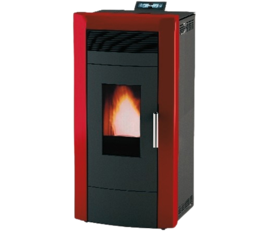 ᐉ Pellet boiler stove Alfa Plam Commo 15 Bordeaux, 15kW – Top Prices |  BalkanEnergy.NET