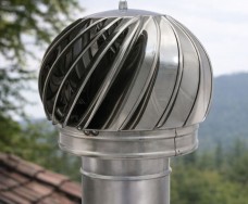 Rotating chimney cowls