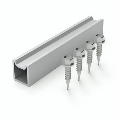 Rail connection for rail R41-2 - Photovoltaic installation elements