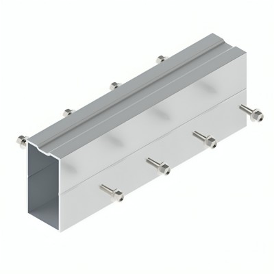 Rail connection for rail R80 - Photovoltaic installation elements