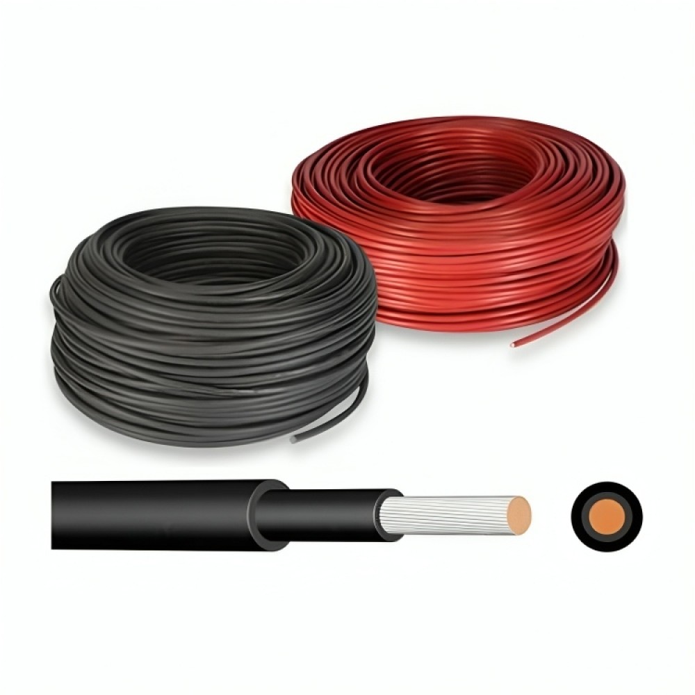 Solar cabel PV-F 1*4 MM², Red | Photovoltaic cables | Аccessories for photovoltaics |