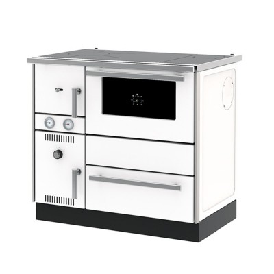 Wood burning cooker with back boiler Alfa Plam Alfa Term 20 White, 23kW - Product Comparison