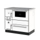 Wood burning cooker with back boiler Alfa Plam Alfa Term 20 White, 23kW | Cookers | Wood |