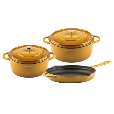 Cast iron pan set of 3 parts Hosse, Dijon - All products