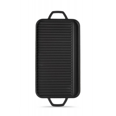Large Cast Iron Grill Plate Hosse, 25x44cm - Cast iron plate