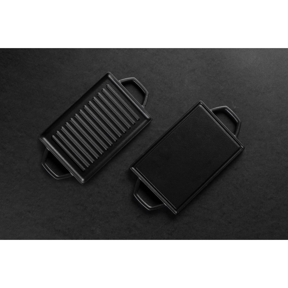Mini Cast Iron Grill Plate Hosse, 15.5x22.5cm | All products |  |