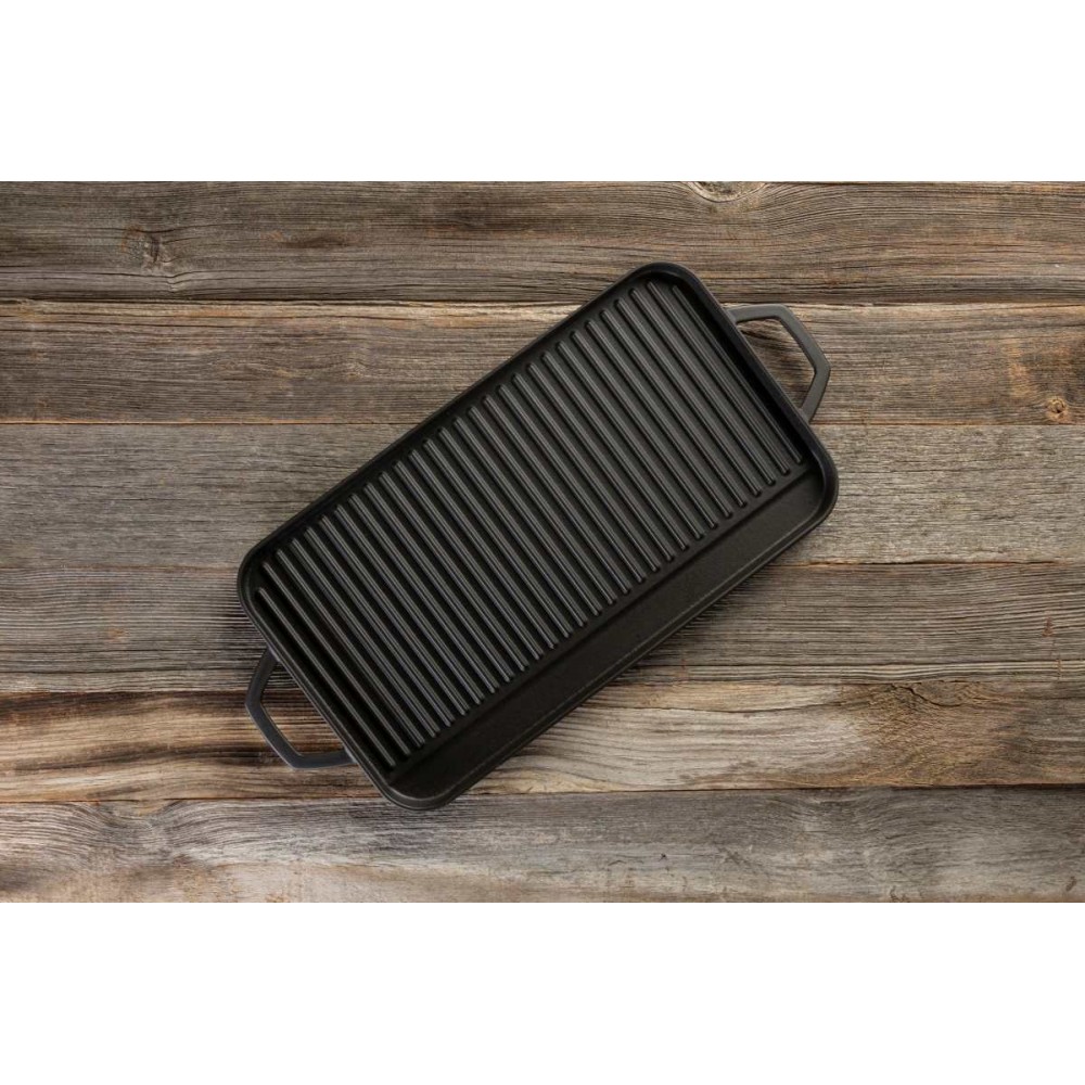 Large Cast Iron Grill Plate Hosse, 25x44cm | All products |  |