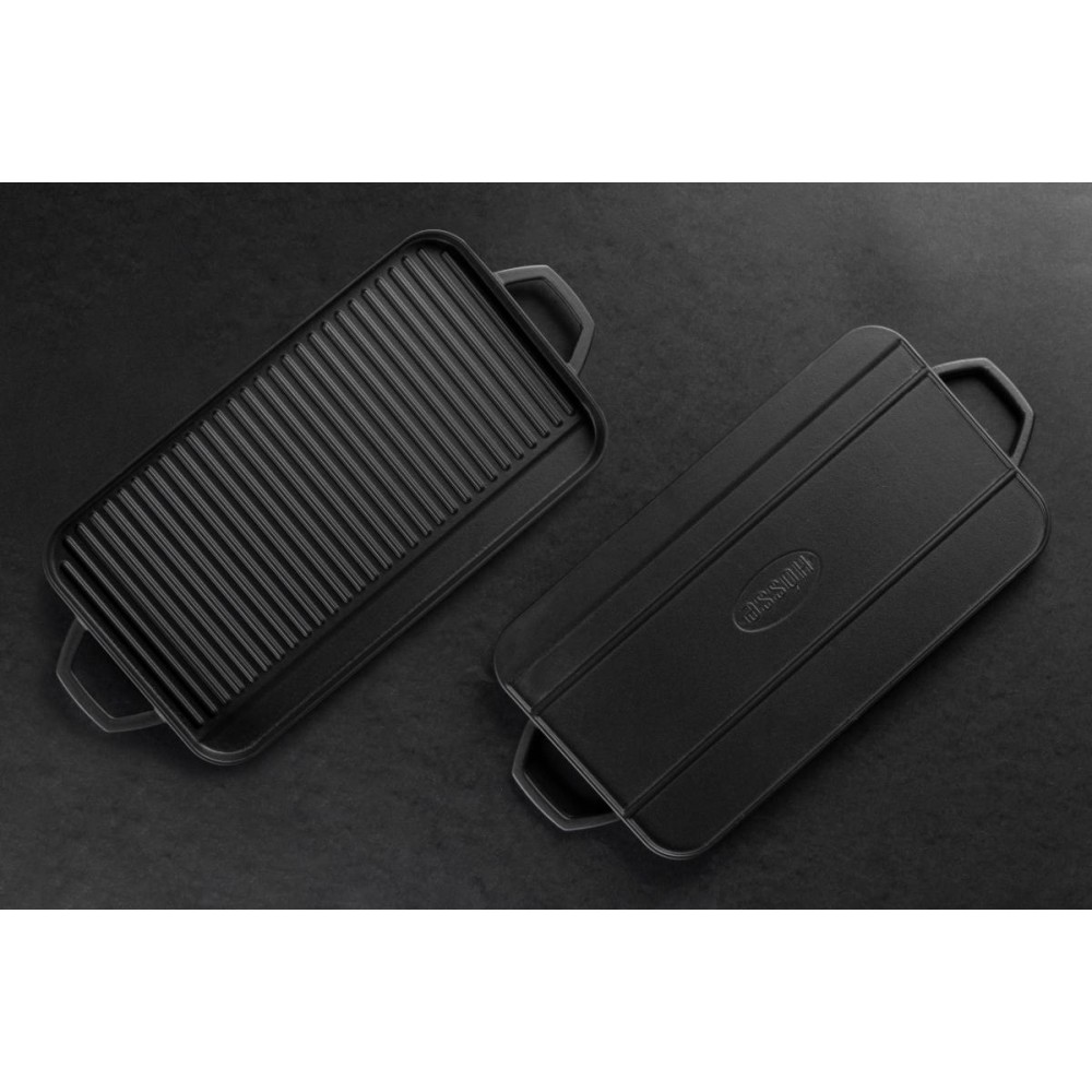 Large Cast Iron Grill Plate Hosse, 25x44cm | All products |  |