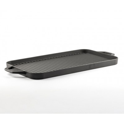 Large Cast Iron Grill Plate Hosse, 25x44cm - Cast iron plate