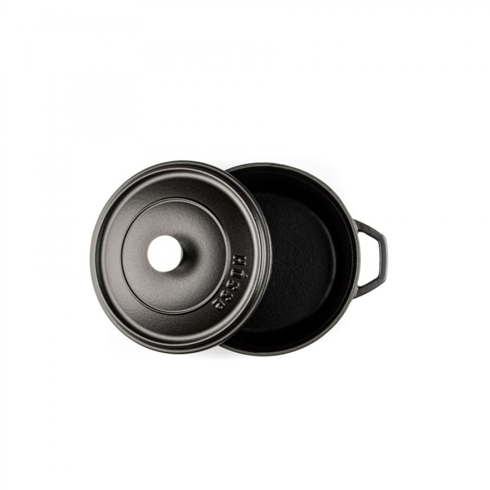 Cast iron deep pot Hosse, Black Onyx, Ф12 | All products |  |