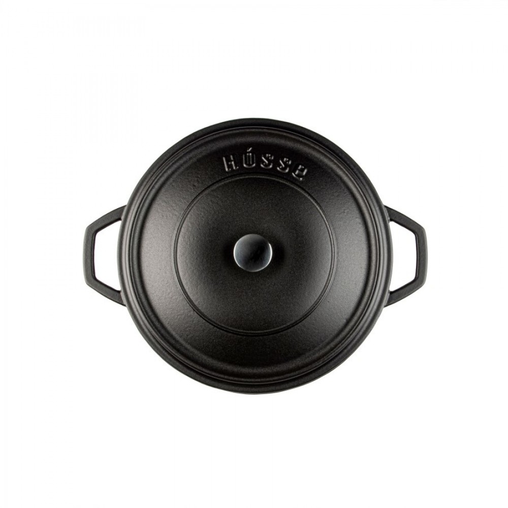 Cast iron deep pot Hosse, Black Onyx, Ф28 | All products |  |