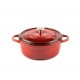 Cast iron deep pot Hosse, Rubin, Ф20 | All products |  |
