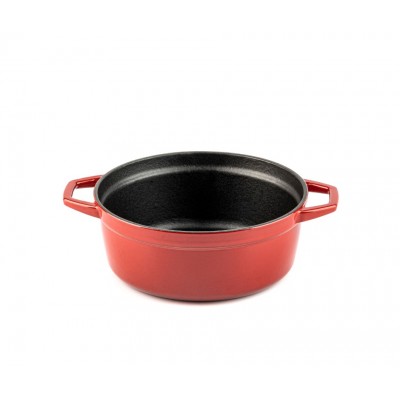 Cast iron deep pot Hosse, Rubin, Ф20 - Cast iron pot
