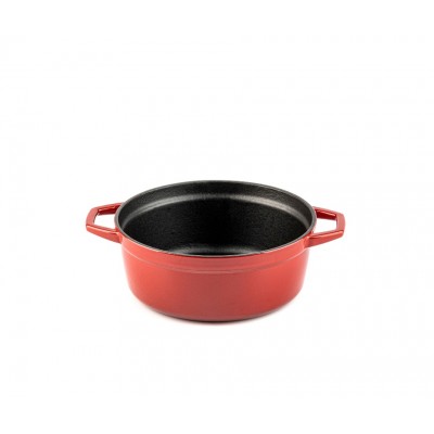 Cast iron deep pot Hosse, Rubin, Ф12 - Cast iron pot
