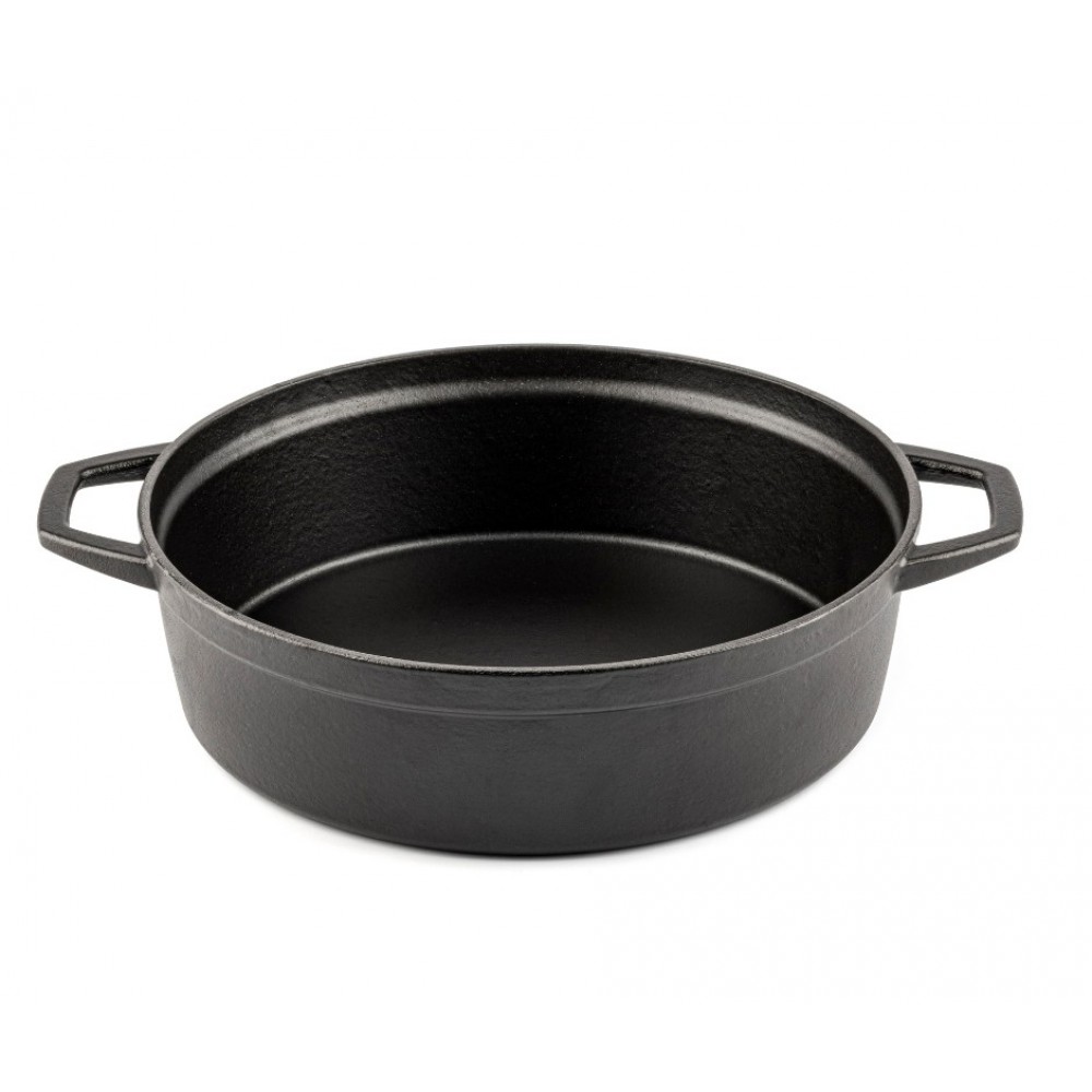 Cast iron shallow pot Hosse, Black Onyx, Ф28 | All products |  |