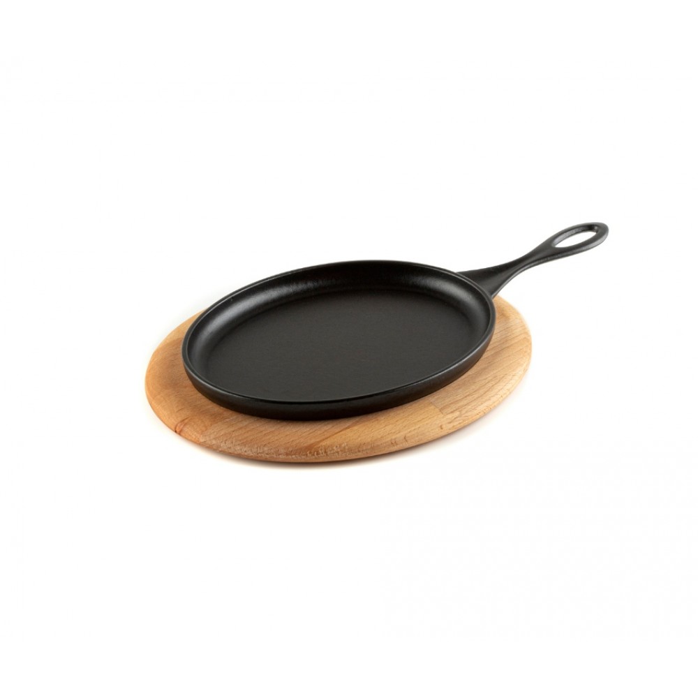 Wooden trivet for cast iron oval pan Hosse HSFT1825 | All products |  |