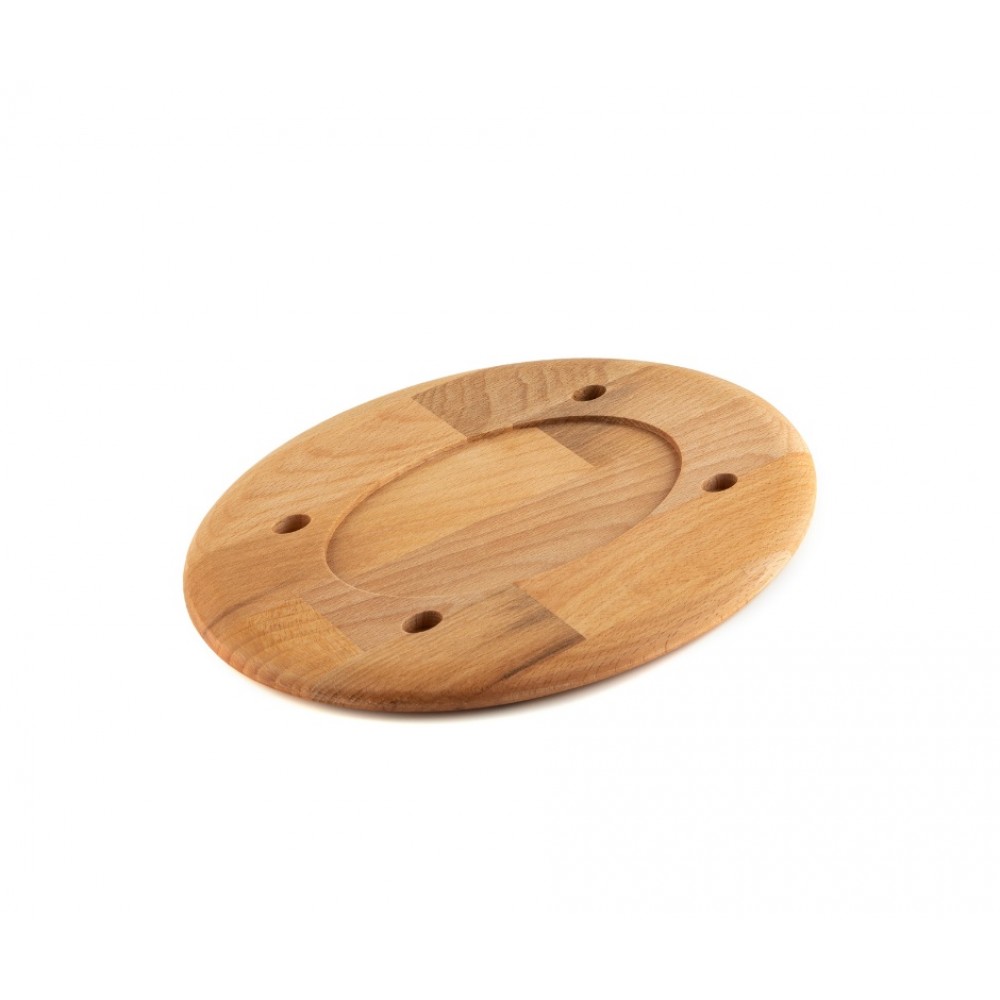 Wooden trivet for oval plate Hosse HSOISK1728, 17x28cm | All products |  |