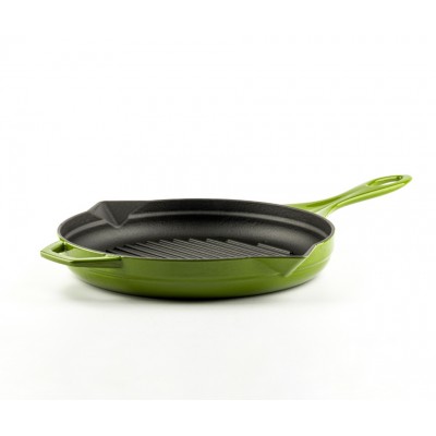 Enameled cast iron grill pan Hosse, Bamboo, Ф24cm - All products