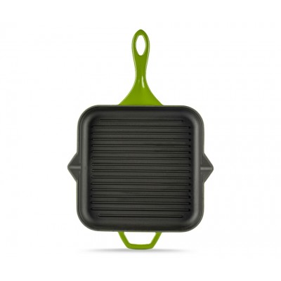 Enameled Cast iron grill pan Hosse, Bamboo, 28x28cm - All products