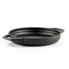 Enameled cast iron pan with two handles Solagio, Black Onyx, Ф22cm