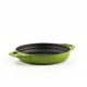 Enameled cast iron pan with two handles Hosse, Bamboo, Ф16cm | Flat cast iron pan | Cast iron pan |