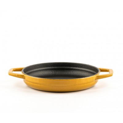 Enameled cast iron pan with two handles Hosse, Dijon, Ф16cm - Hosse