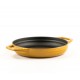 Enameled cast iron pan with two handles Hosse, Dijon, Ф19cm | Flat cast iron pan | Cast iron pan |