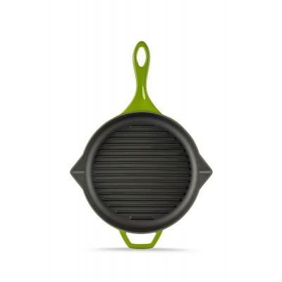 Enameled cast iron grill pan Hosse, Bamboo, Ф24cm - Product Comparison