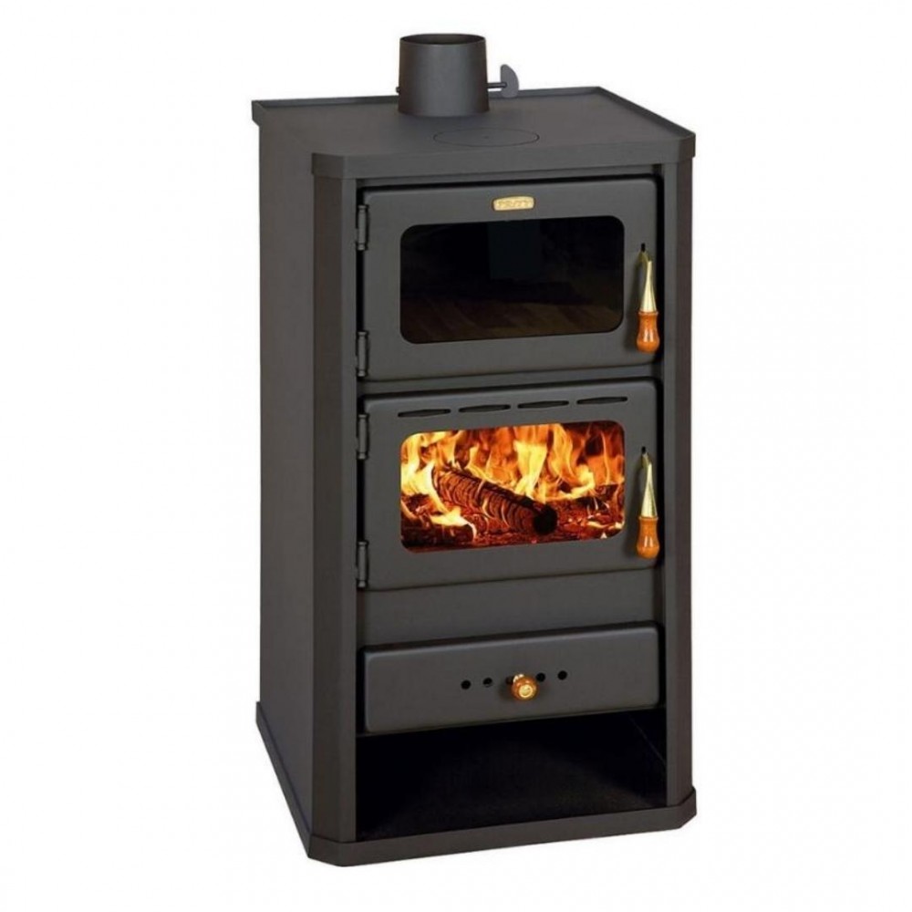 Wood burning stove with oven Prity FM 12,1kW, Log | Wood Burning Stoves | Stoves |