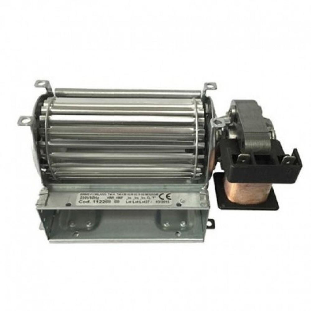 Tangential fan Fergas for pellet stoves Anselmo Cola, Caminetti Montegrappa and others, Ø60mm, Flow 81m³/h | Fans and Blowers for Pellet Stoves | Pellet Stove Parts |