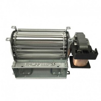 Tangential fan Fergas for pellet stoves Anselmo Cola, Caminetti Montegrappa and others, Ø60mm, Flow 81m³/h - Fergas