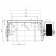 Tangential fan Trial for pellet stoves Arce, Ecoteck, Edilkamin, Karmek One, Nordica Extraflame, Ravelli and others, Ø65mm, Flow 220m³/h | Fans and Blowers for Pellet Stoves | Pellet Stove Parts |
