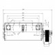 Tangential fan Trial for pellet stoves Caminetti Montegrappa and others, Ø60mm, Flow 200m³/h | Fans and Blowers for Pellet Stoves | Pellet Stove Parts |
