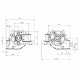 Tangential fan Trial for pellet stoves Caminetti Montegrappa and others, Ø60mm, Flow 200m³/h | Fans and Blowers for Pellet Stoves | Pellet Stove Parts |