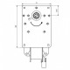 Pellet stove auger motor Kenta K9175004 1 RPM for pellet stoves VMA STUFE and others | Auger Motors for Pellet Stoves | Pellet Stove Parts |