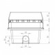 Cast iron burn pot for pellet stove, 106x61mm | Burn Pots for Pellet Stoves | Pellet Stove Parts |