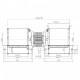 Centrifugal fan EBM for pellet stove Edilkamin, Italiana Camini and more |  |  |