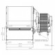 Centrifugal fan EBM for pellet stove Cadel, Edilkamin, MCZ, La Nordica, Palazzetti, Sicalor, Aico, Caminetti Montegrappa, Nobis and more |  |  |