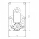 Pellet stove auger motor Mellor FB1331 5 RPM for pellet stoves Arce, Jolly Mec and others | Auger Motors for Pellet Stoves | Pellet Stove Parts |