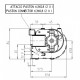 Tangential fan Fergas for pellet stoves Anselmo Cola, Ecoforest, Ferroli, Laminox, Moretti Design, Nordica Extraflame and others., Ø60mm, Flow 126m³/h | Fans and Blowers for Pellet Stoves | Pellet Stove Parts |