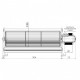 Tangential fan Trial for pellet stoves Dal Zotto, Nordica Extraflame and others, Ø80mm, Flow 255m³/h | Fans and Blowers for Pellet Stoves | Pellet Stove Parts |