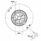 Centrifugal fan EBM for pellet stove AMG, Caminetti Montegrappa and others |  |  |