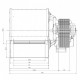 Centrifugal fan TRIAL for pellet stove Cadel, Edilkamin, MCZ, La Nordica, Palazzetti, Sicalor and others |  |  |